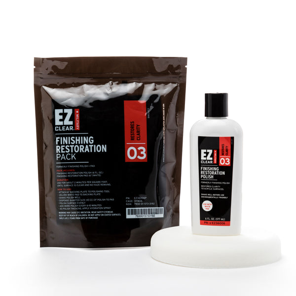 EZCLEAR Finishing Restoration Pack
