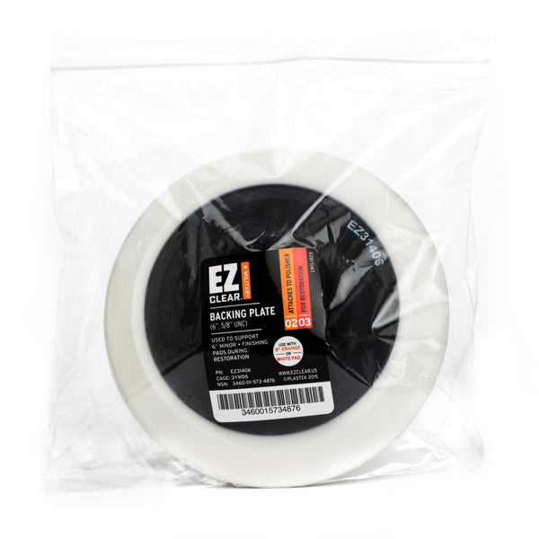 EZCLEAR Backing Plate (6", 5/8" UNC)